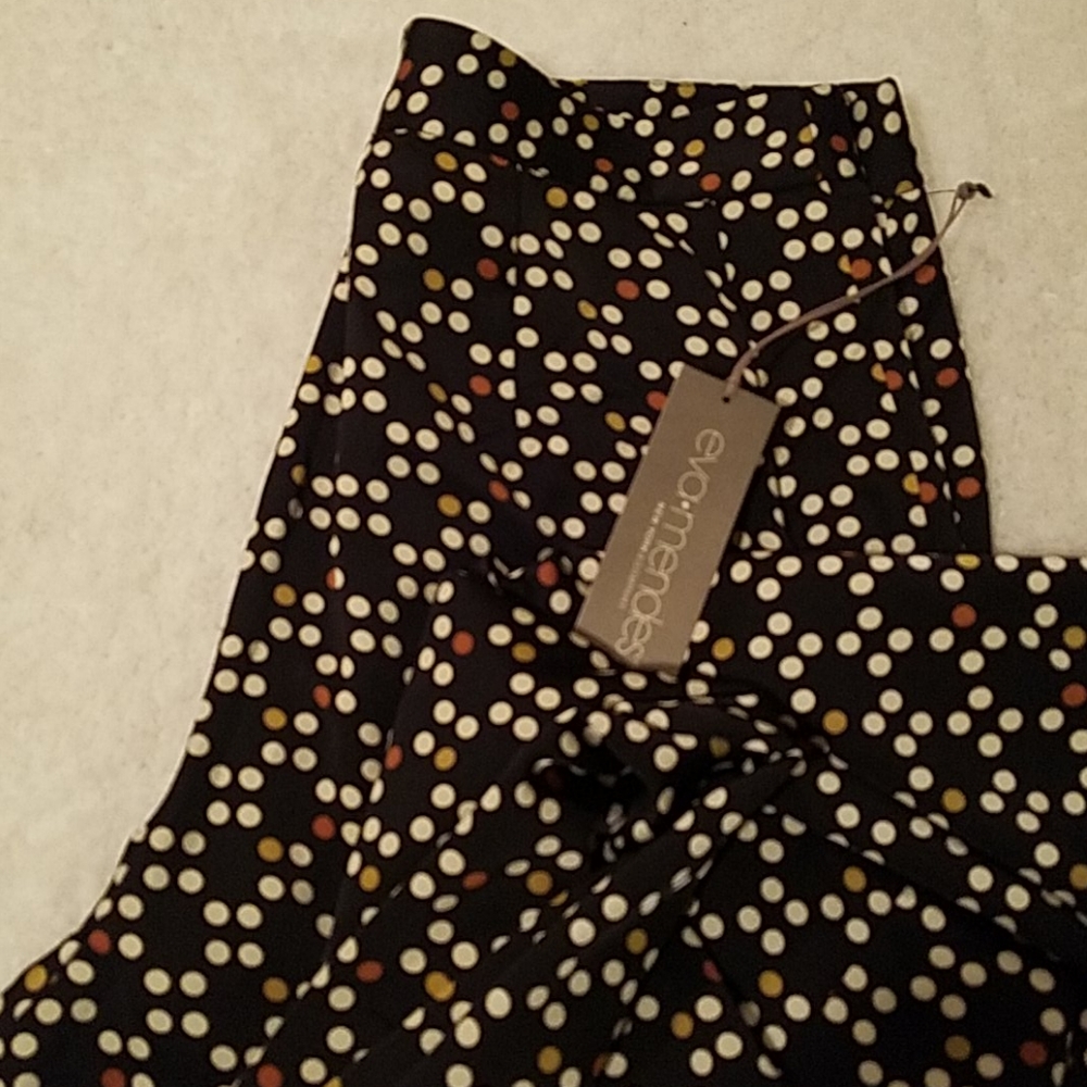 Wide leg high waisted pants